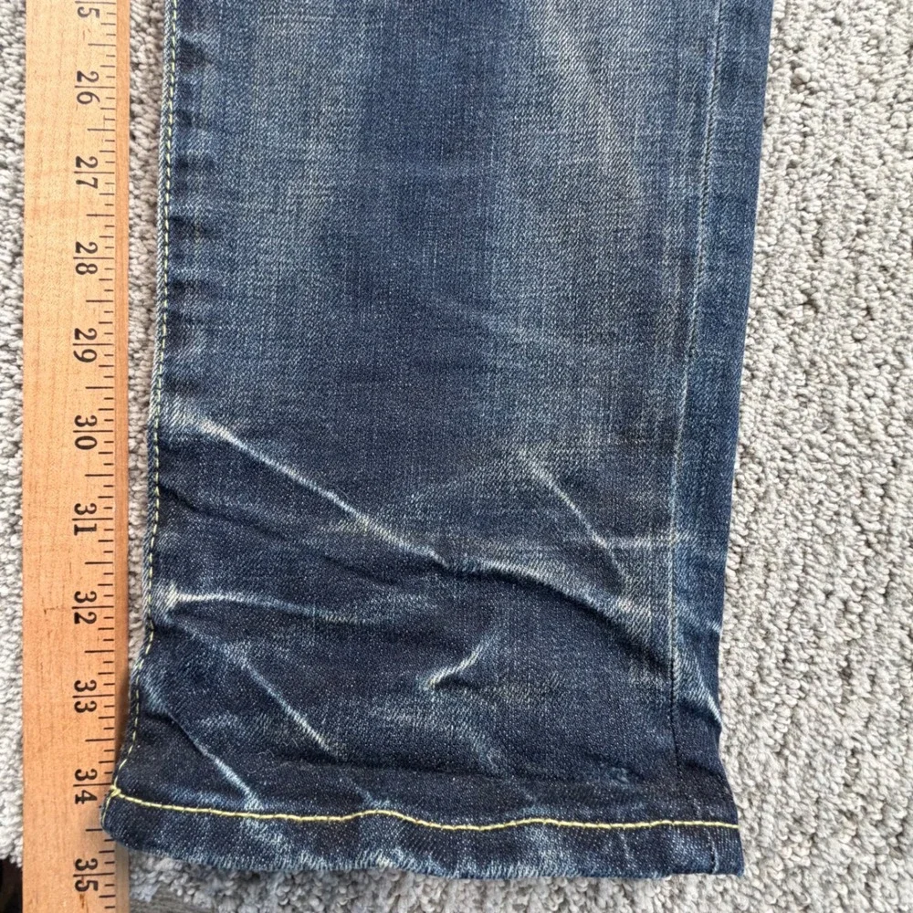 PRPS Windsor Jeans Mens 34 Blue Tapered Skinny Fit Stretch Vintage E00P218W - Picture 9 of 10